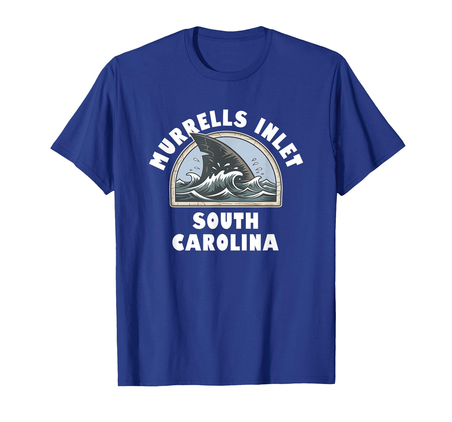 I Love Murrells Inlet South Carolina Beach Shark Souvenir T-Shirt