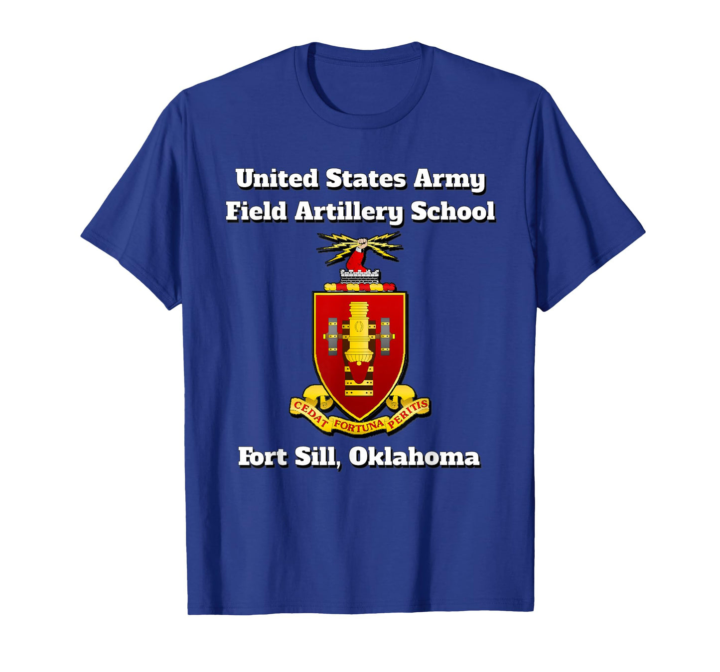 Army Field Artillery School, COA, Fort Sill, Oklahoma print T-Shirt