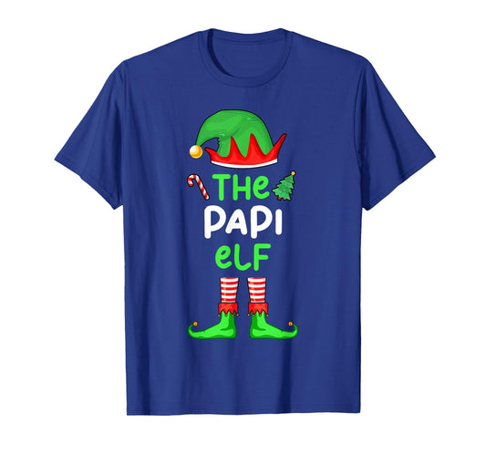 I'm The Papi Elf Christmas Family Matching Pajama T-Shirt