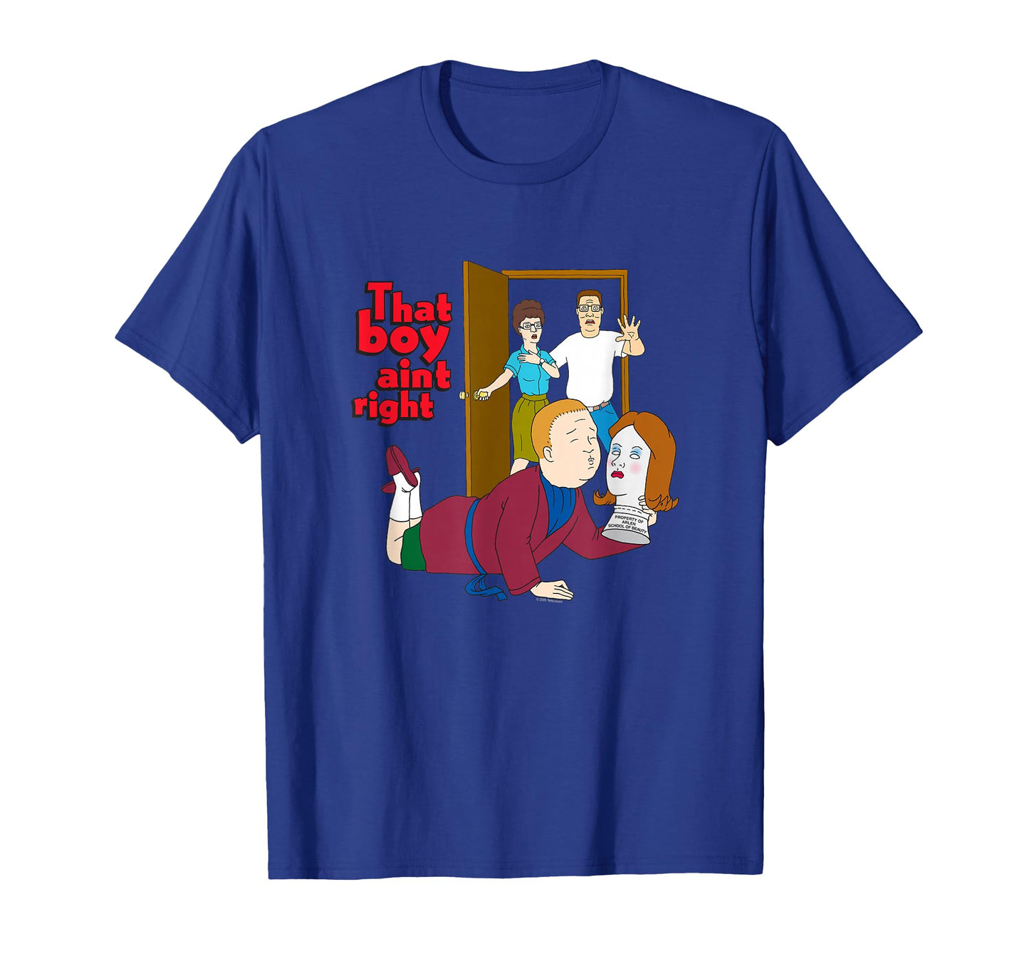 King of The Hill That Boy Ain't Right Bobby Hill Cartoon T-Shirt
