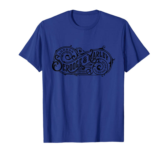 Scrooge and Marley Counting House Christmas Ebenzer Scrooge T-Shirt