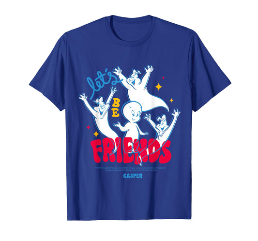 Let's Be Friends Casper Movie Classic Design T-Shirt