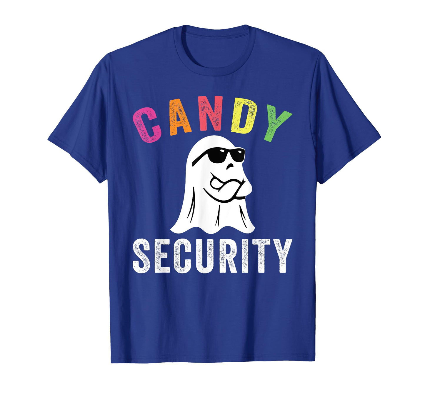 Halloween Costume Halloween Candy Security Funny Ghost T-Shirt