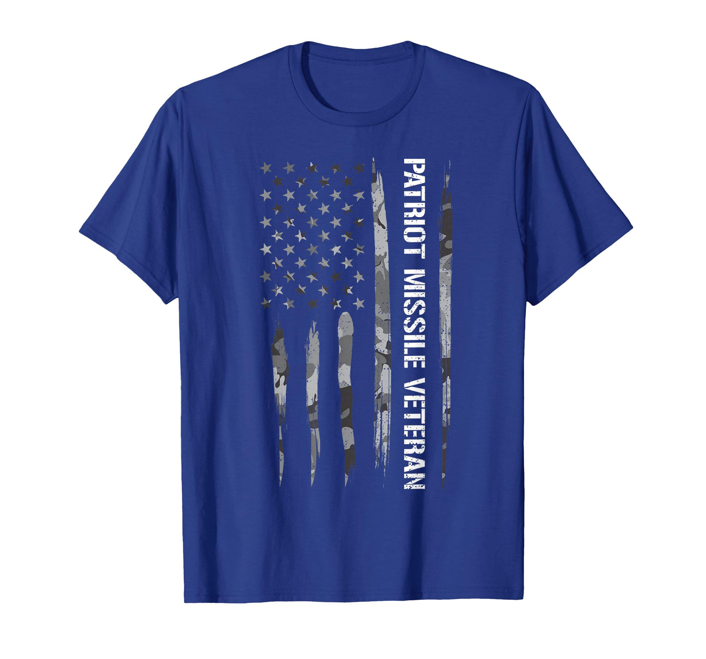 Veteran: Patriot Missile Veteran - American Flag T-Shirt