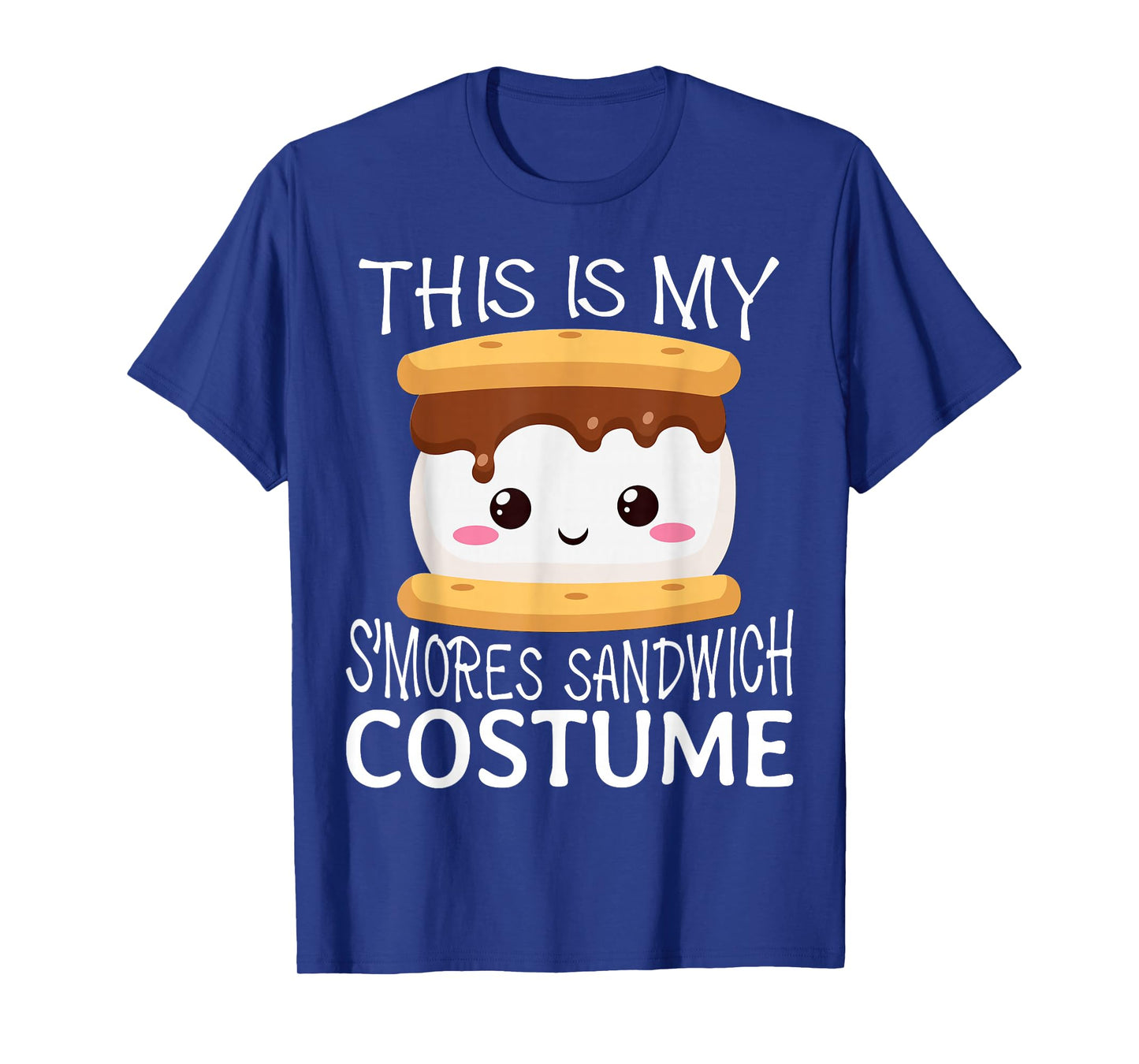 Smores Sandwich Big Camping Kawaii Halloween Group Costume T-Shirt