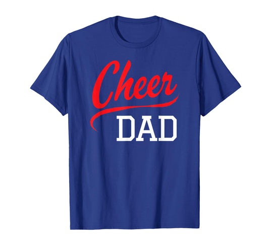 Cheer Dad Cheerleading Red T-Shirt