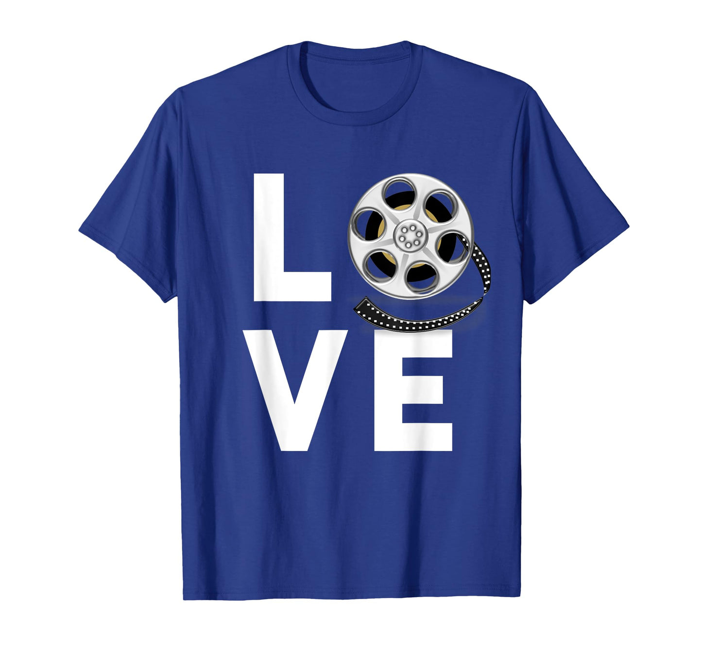 I Love Movies Movie Buff Cinema Lover Old Movie Fan T-Shirt