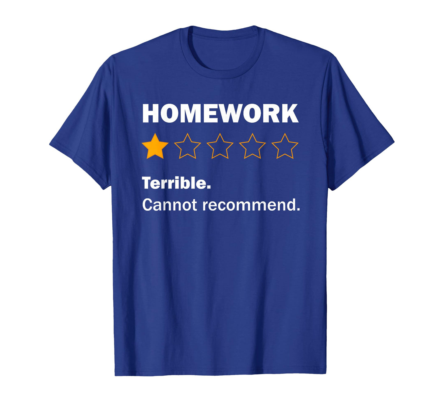Funny Homework Joke School Humour Meme For Kids Teens T-Shirt