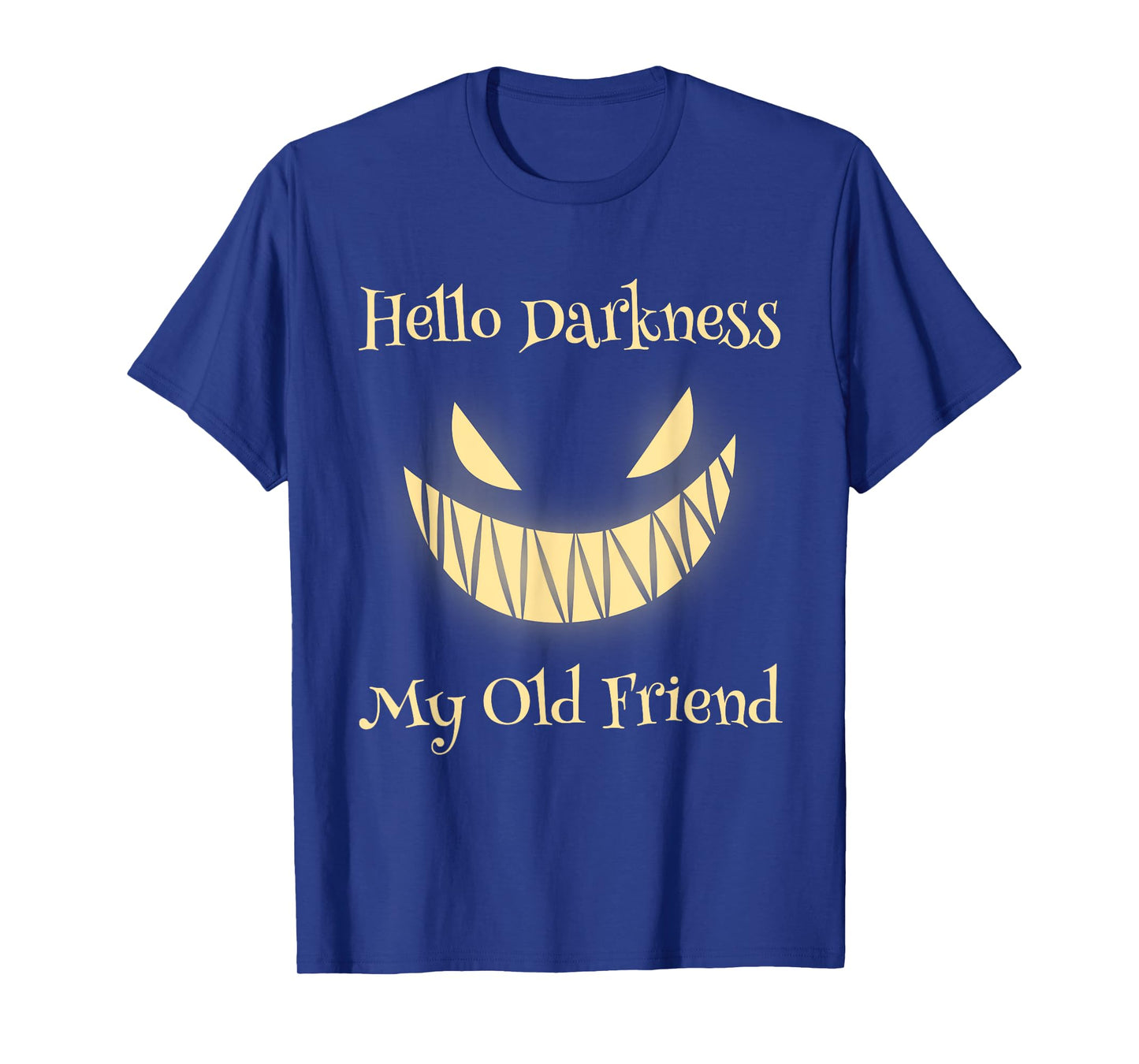 Hello Darkness My Old Friend Scary Pumpkin T-Shirt