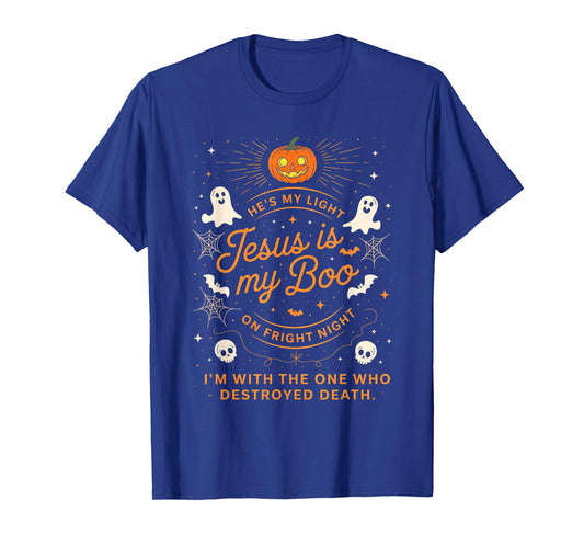 Retro Jesus is My Boo Christian Halloween Easy Costume T-Shirt