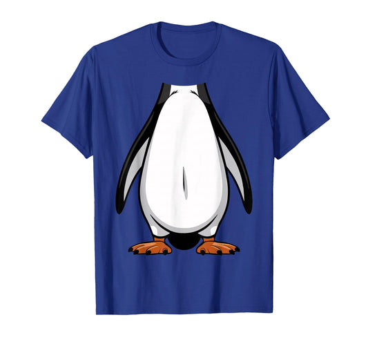Penguin Halloween Tshirt Outfit Funny Simple Kids Costume T-Shirt