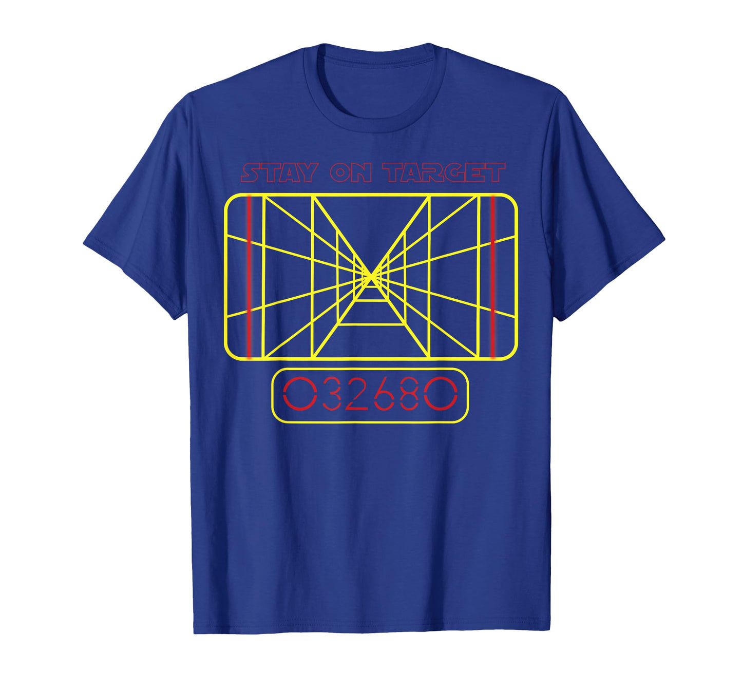 Star Wars Line Art Stay On Target T-Shirt