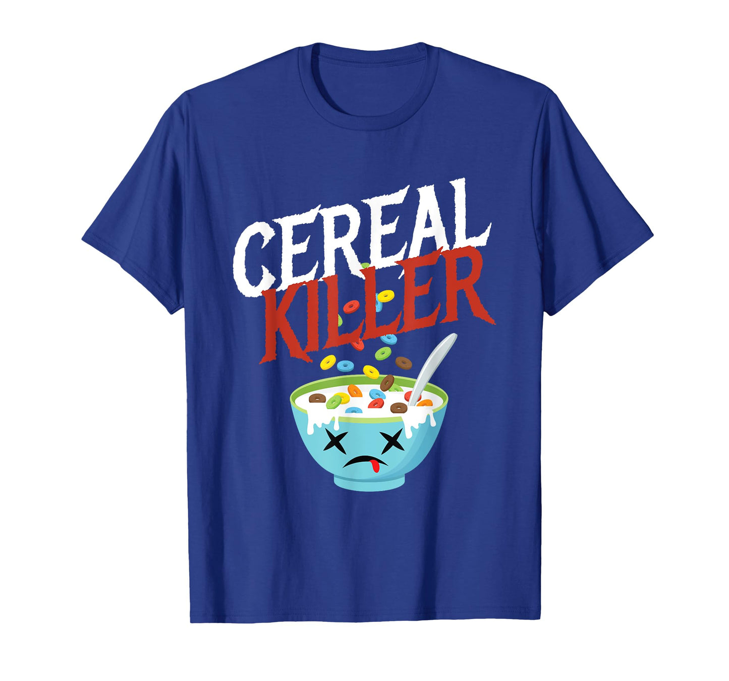 Cereal Killer I Costume Breakfast Cereal Halloween Party T-Shirt