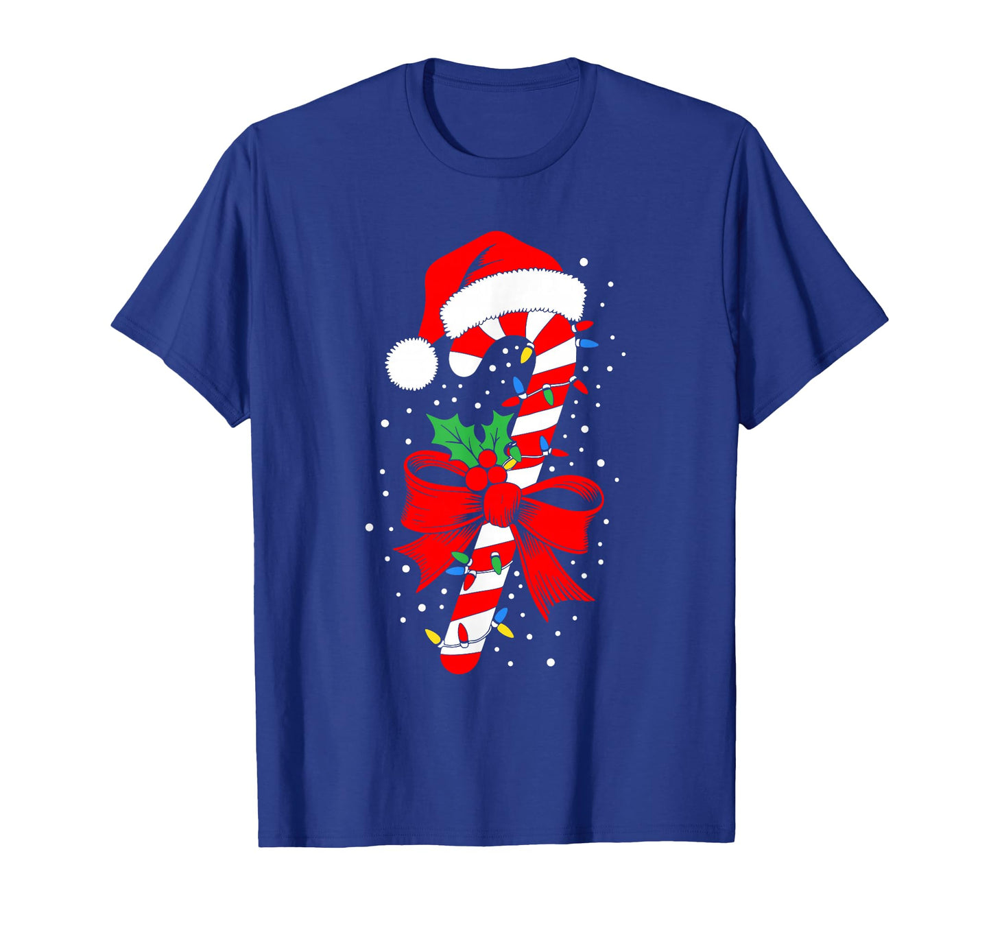 Christmas Candy Cane Shirt Boy Girl Kids Men Women Pajamas T-Shirt
