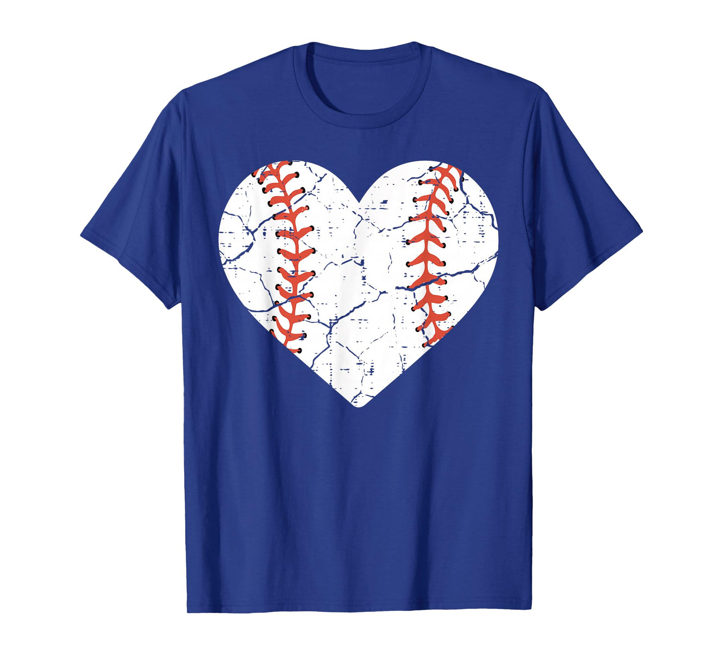 Baseball Heart Sports Player Coach Fan Women Girls T-Shirt