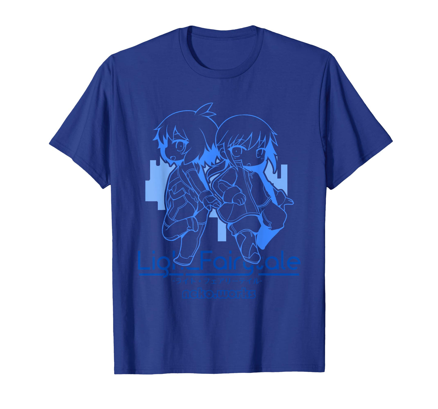 Light Fairytale - Chibi Haru & Kuroko (Front Only) T-Shirt