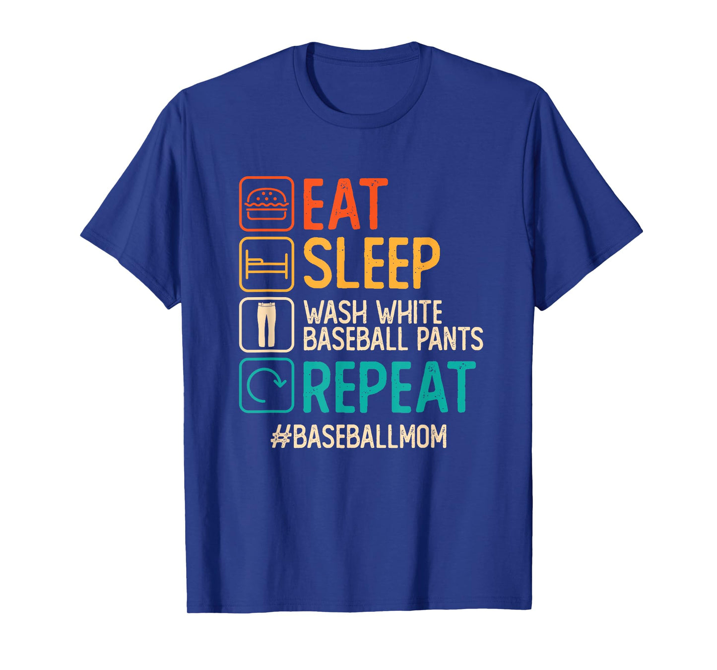 Wash White Baseball Pants Moms Against White Baseball Pants T-Shirt