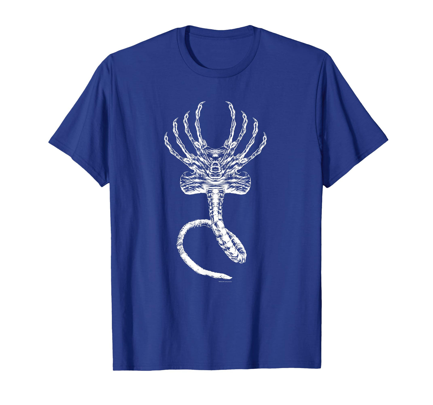 Alien 45th Anniversary Movie Xenomorph Facehugger Art T-Shirt