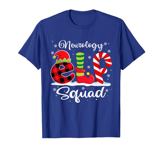 Neurology Elf Squad Christmas Neuro Nurse Matching T-Shirt