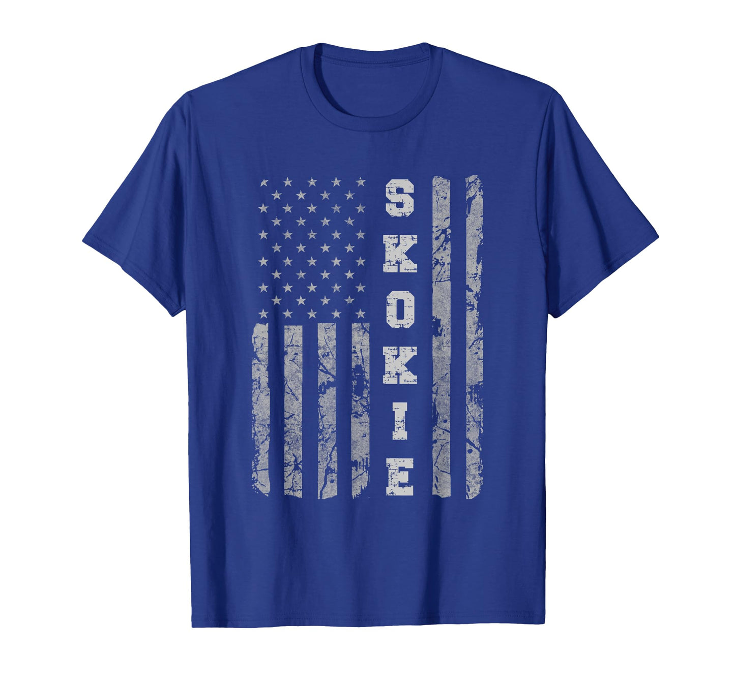Skokie, Illinois, American flag T-Shirt