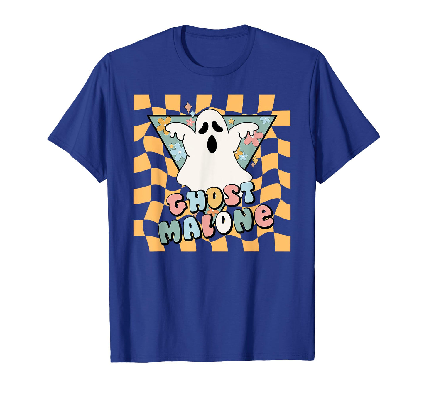 Halloween Cute Ghost Malone Parody Post Cool Hip Hop Joke T-Shirt