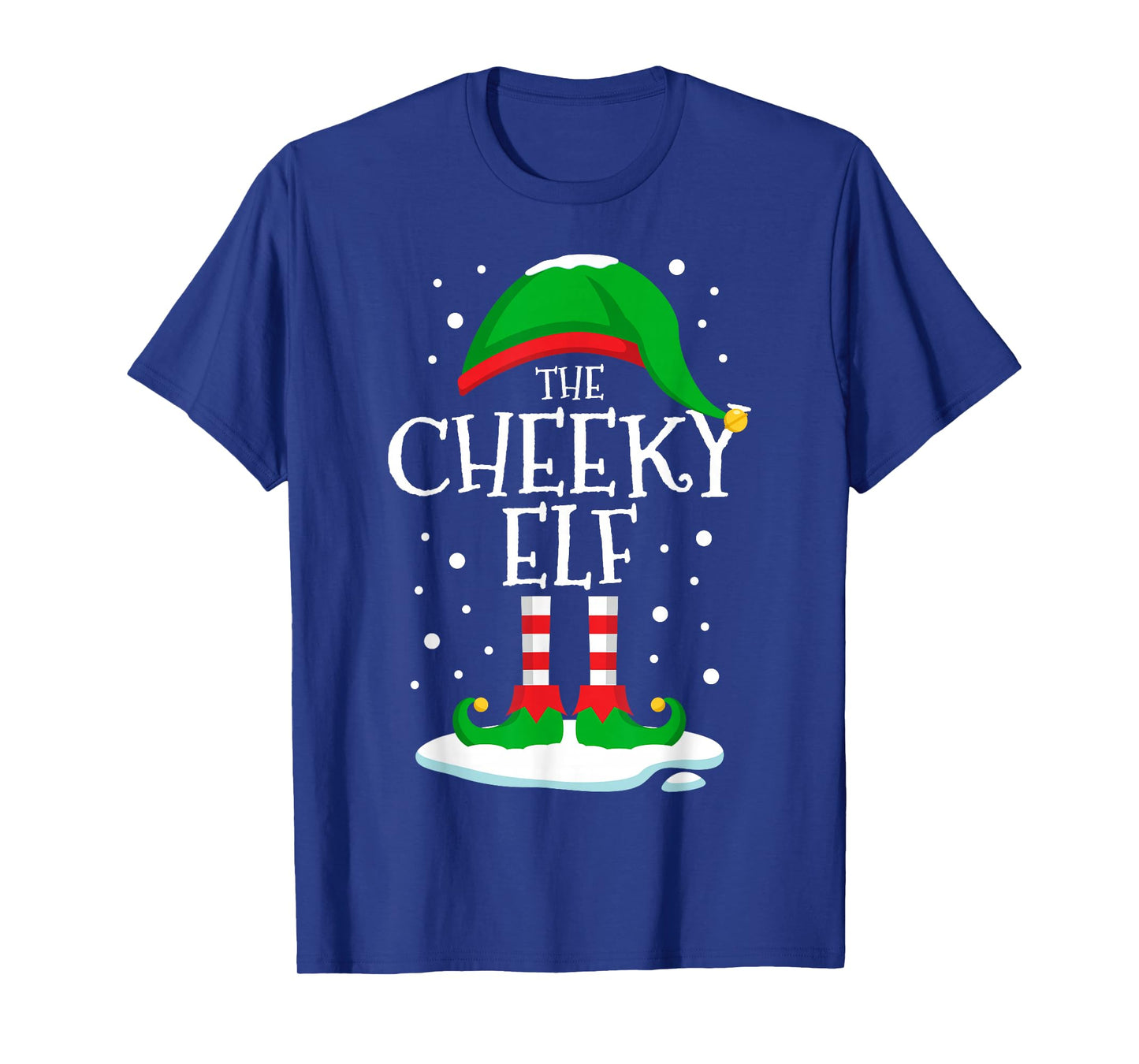 The Cheeky Elf Christmas Family Matching Xmas Group Funny T-Shirt