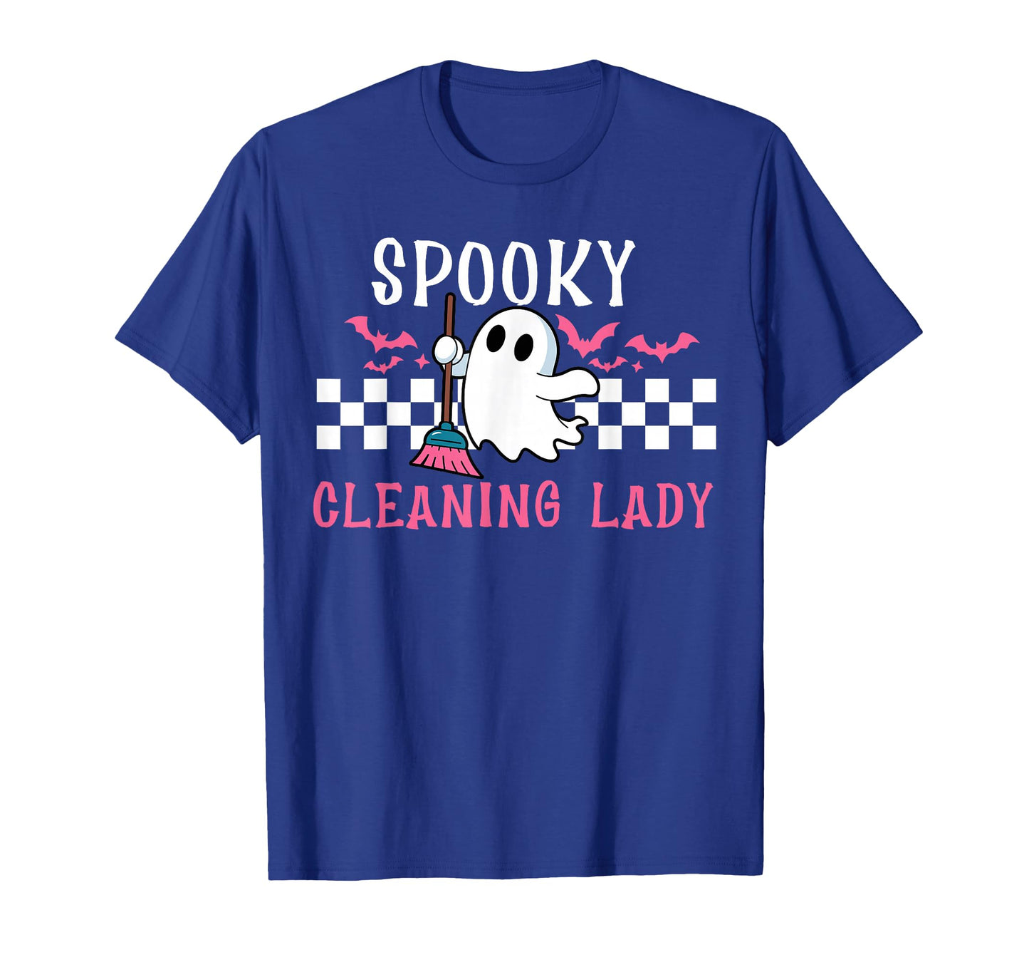 Spooky Cleaning Lady Halloween Housekeeping Cleaner T-Shirt
