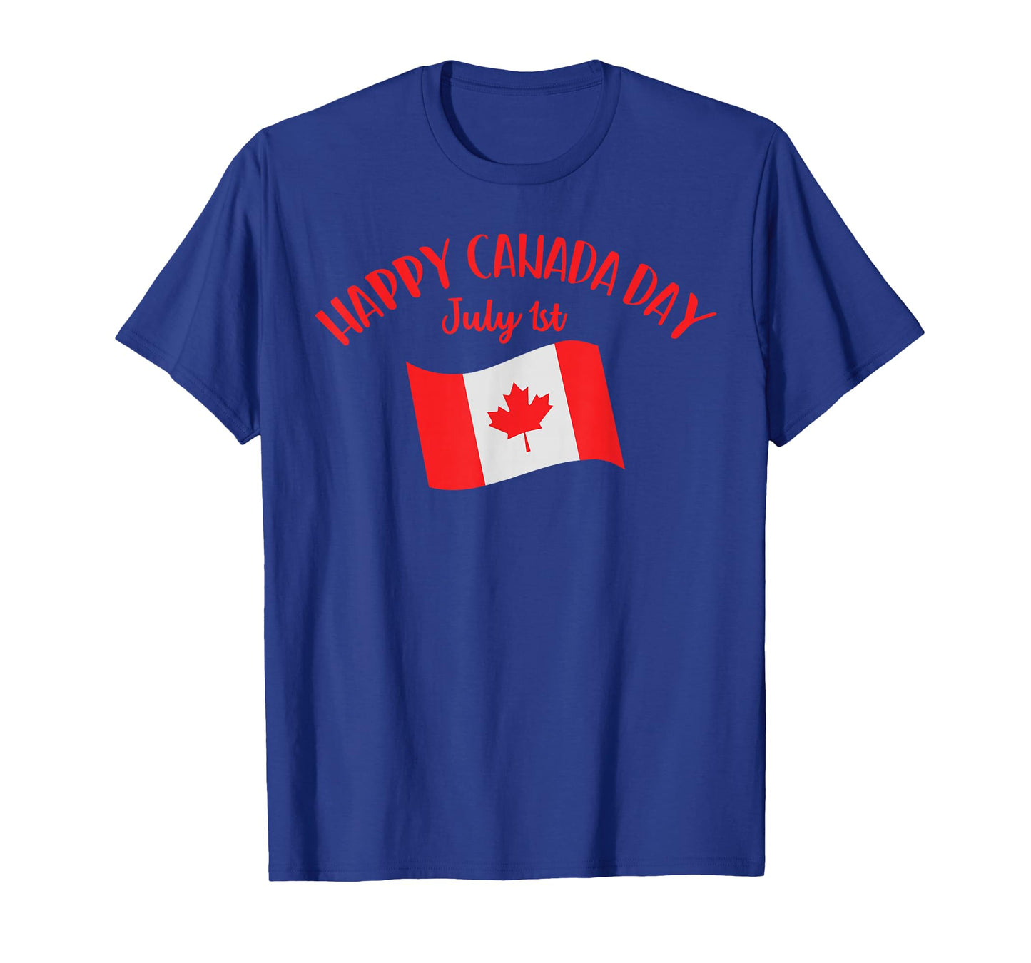 Happy Canada Day Shirt Funny Canadian Flag Maple Patriotic T-Shirt