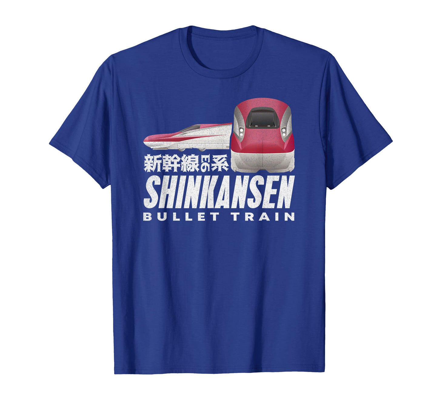 Bullet Train Shinkansen Japanese Kanji Japan Rail Train Fan T-Shirt