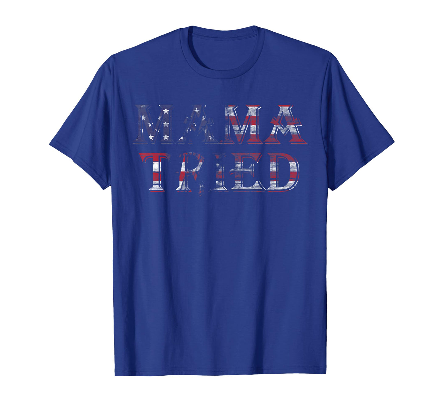 Mama Tried Country Music Lyric USA Flag Retro Grunge Redneck T-Shirt Small