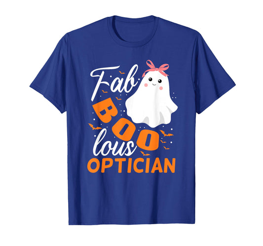 Fabulous Faboolous Optician Ghost Halloween T-Shirt