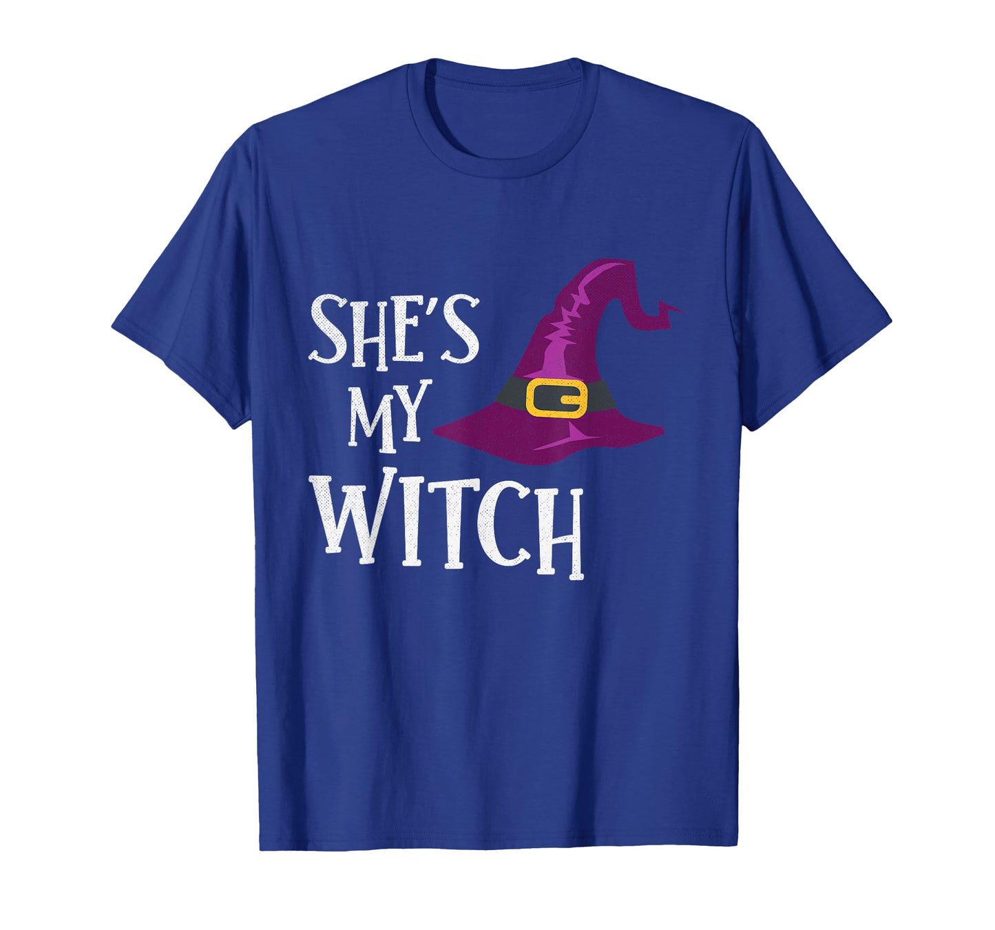 She's My Witch Funny Halloween Costume T-Shirt