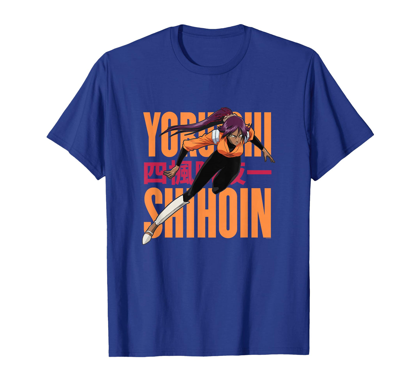 Bleach Yoruichi Shihoin Kanji Title Anime T-Shirt