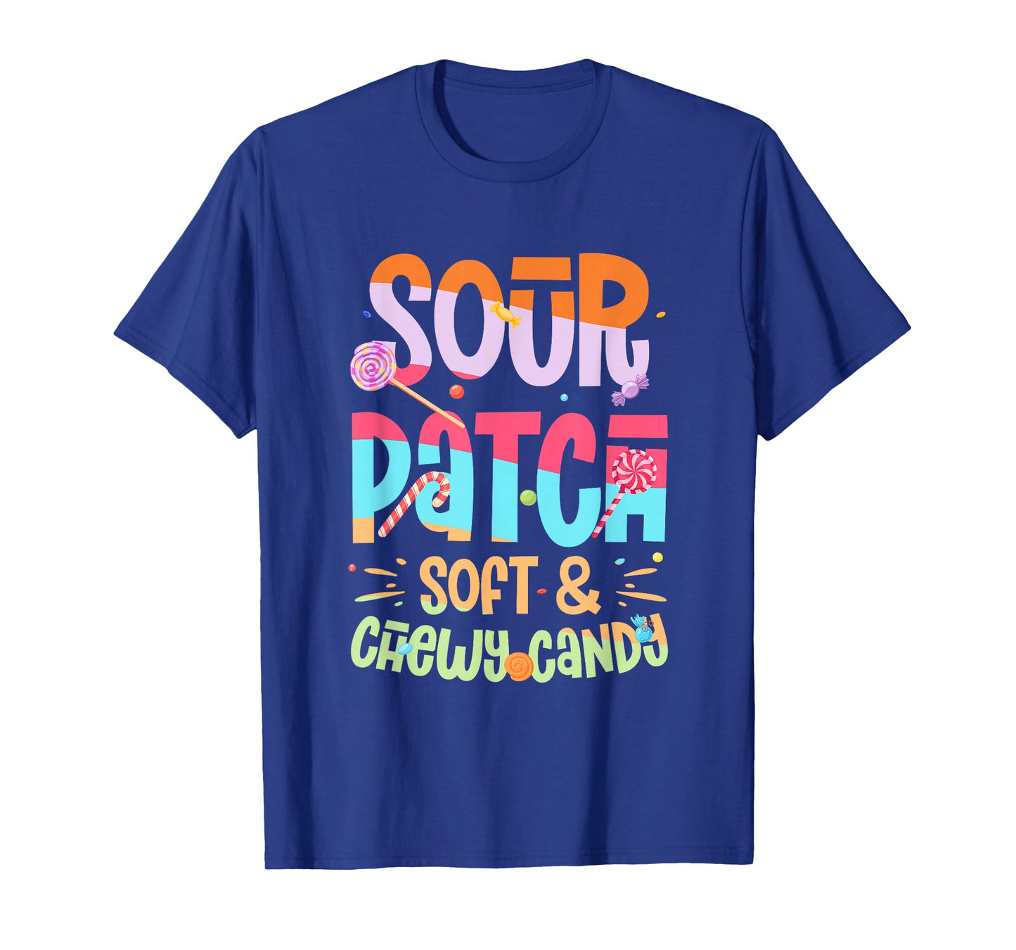 Sour Patch Soft & Chewy Candy Funny Patch Candy Patches T-Shirt