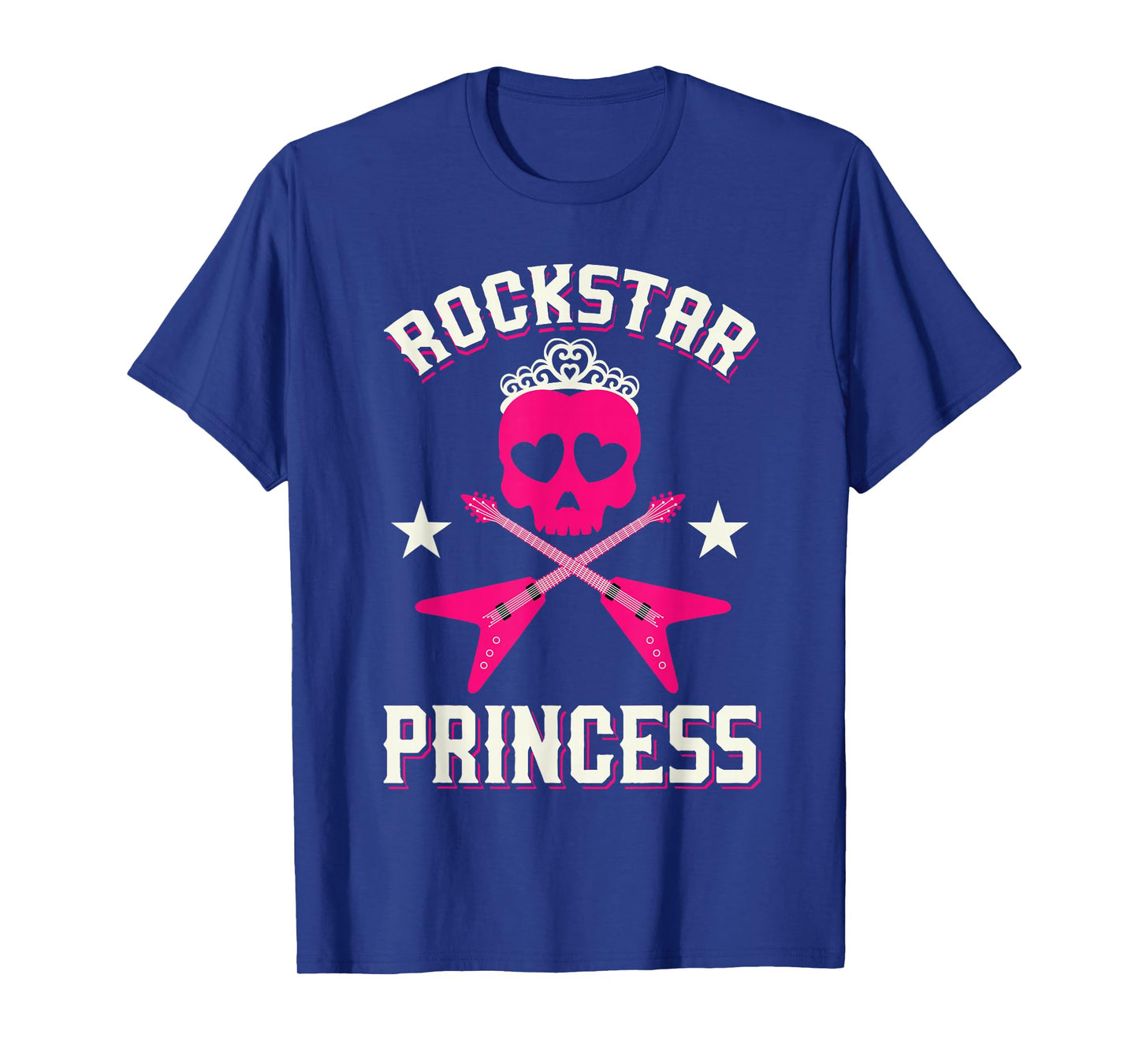 Rockstar Princess Shirt | Cute Girls Rockers T-shirt Gift T-Shirt