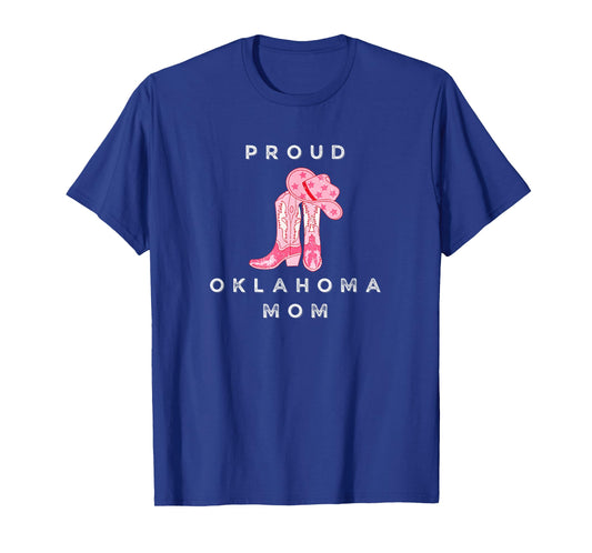 Proud Oklahoma Okla Okie Sooner State Mom T-Shirt