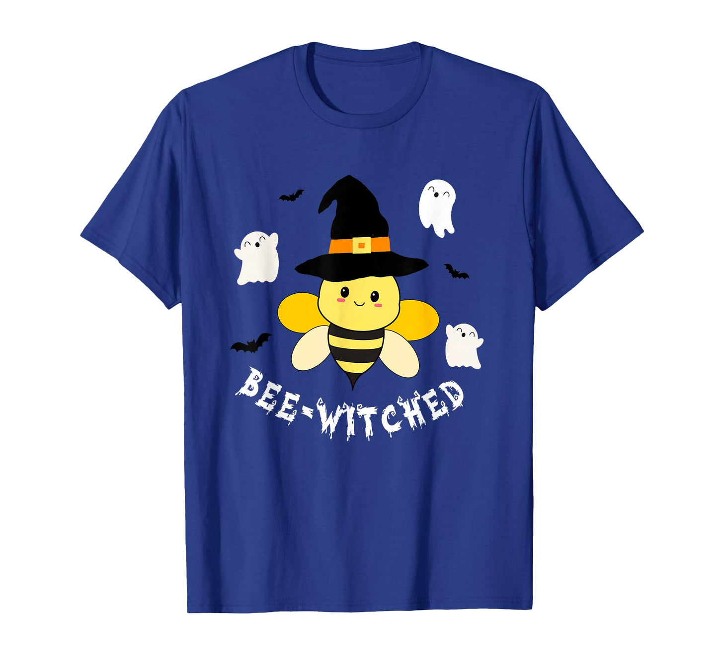 Cute beekeeper halloween costume funny bee pun bee-witched T-Shirt