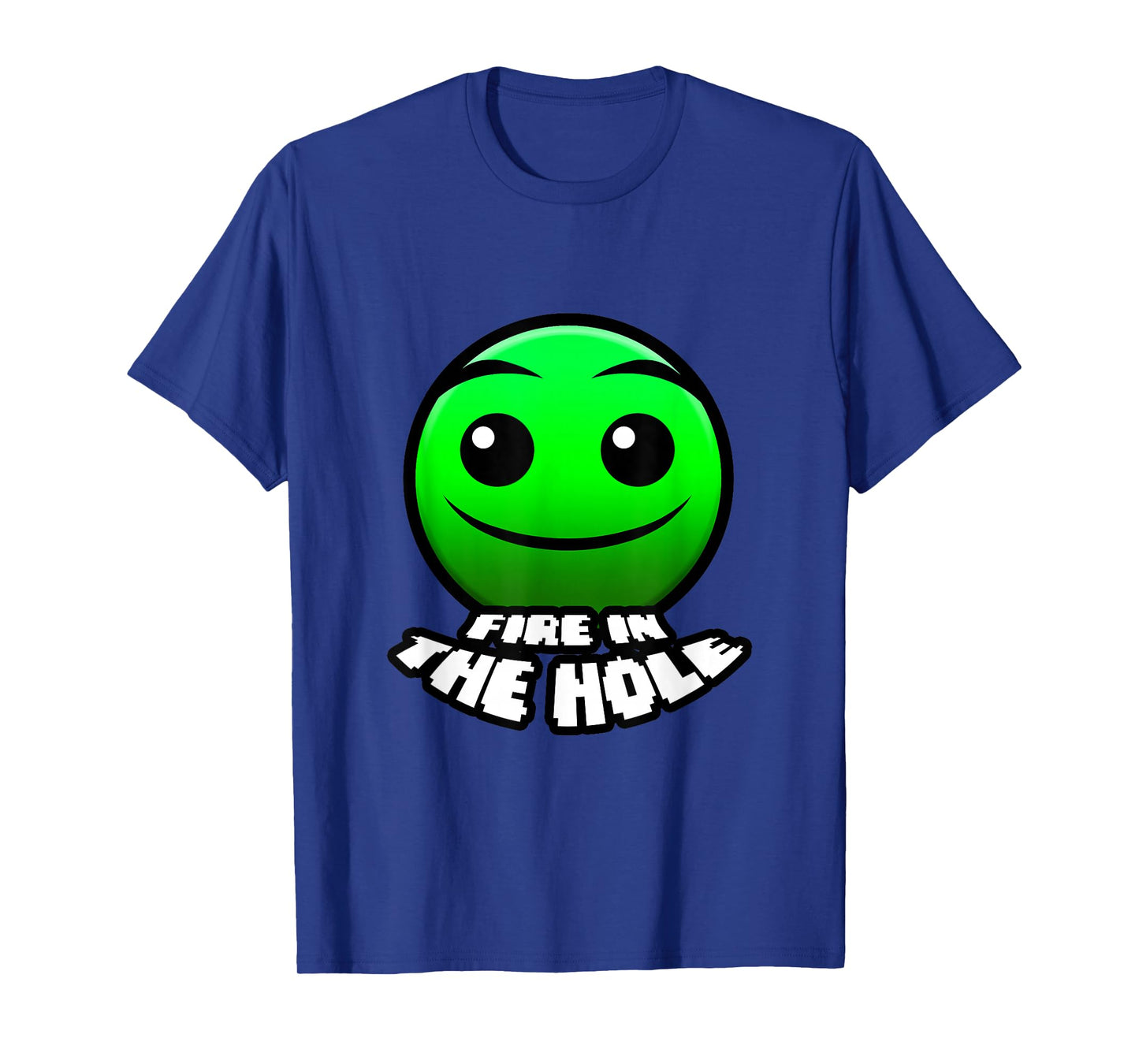 fire in The Hole,Dash Video Game, Geometry T-Shirt