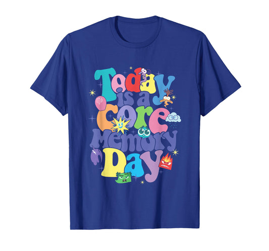 Disney Pixar Inside Out 2 Today is A Core Memory Day Poster T-Shirt