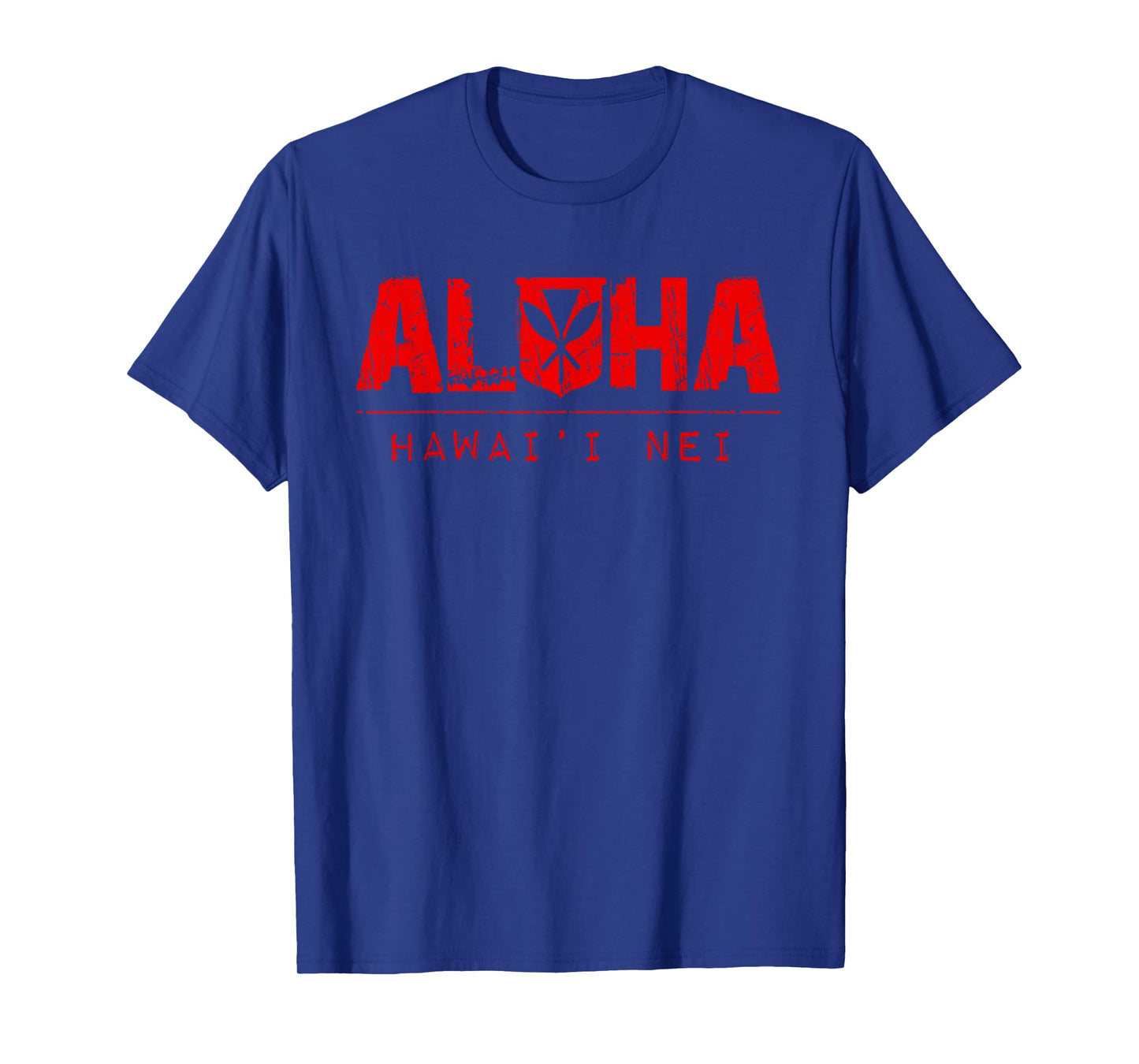 Aloha Hawai'i Nei Kanaka Maoli(red) by Hawaii Nei All Day T-Shirt