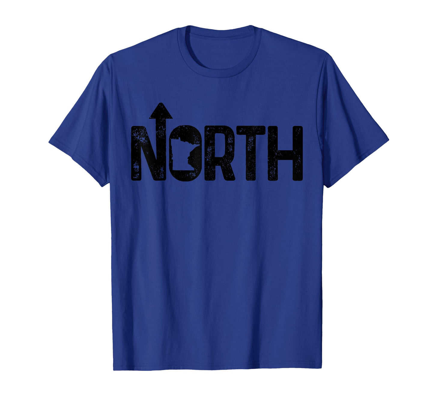 Minnesota Up North State Map Pride Gift T-Shirt