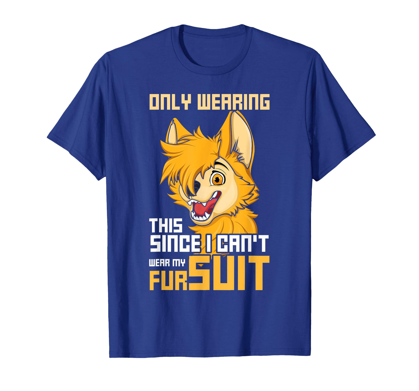 Kawaii Fox Proud Furry Tail Ear Furry Person Fursuit Cosplay T-Shirt