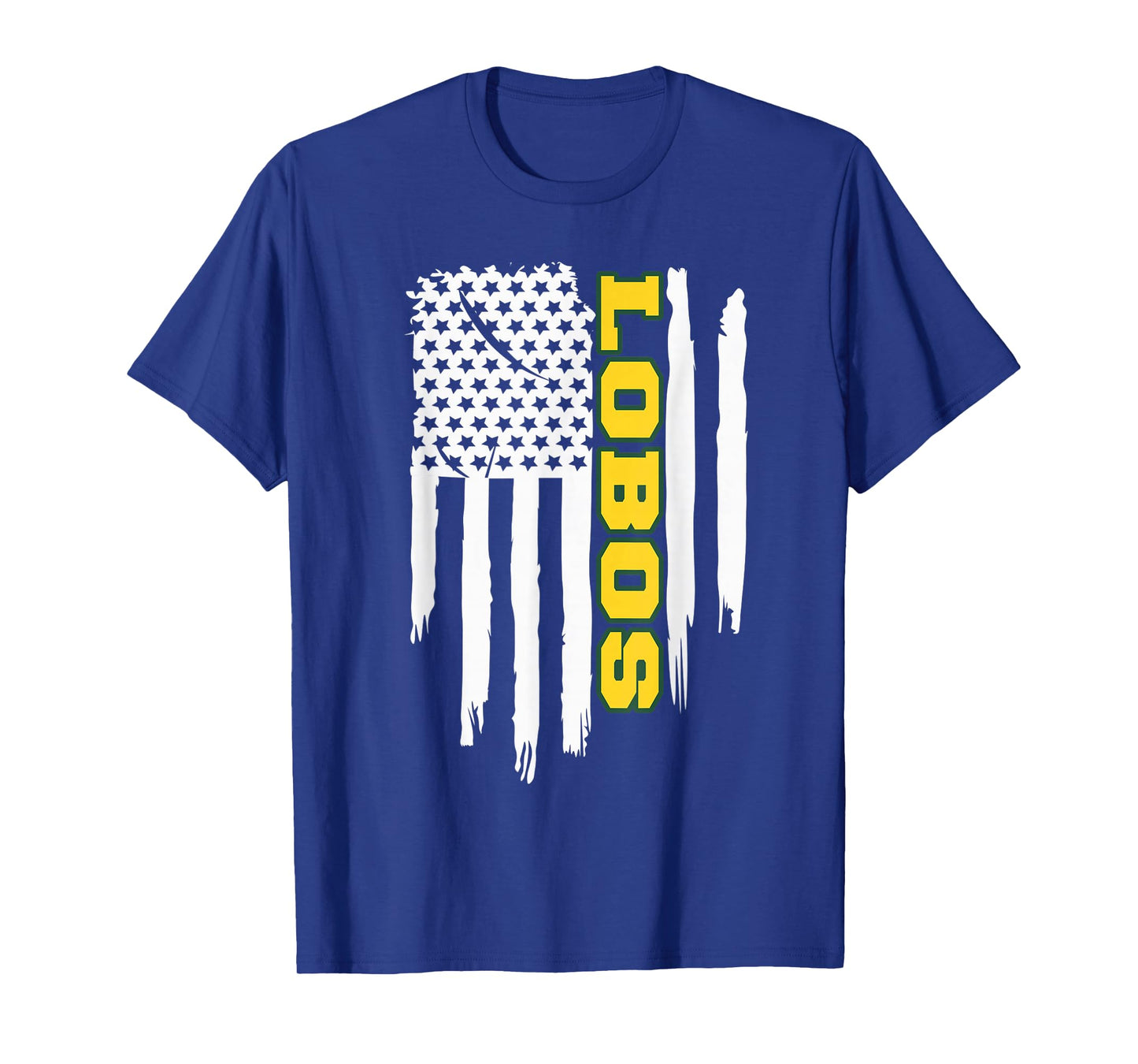 Longview Lobos American Flag T-Shirt