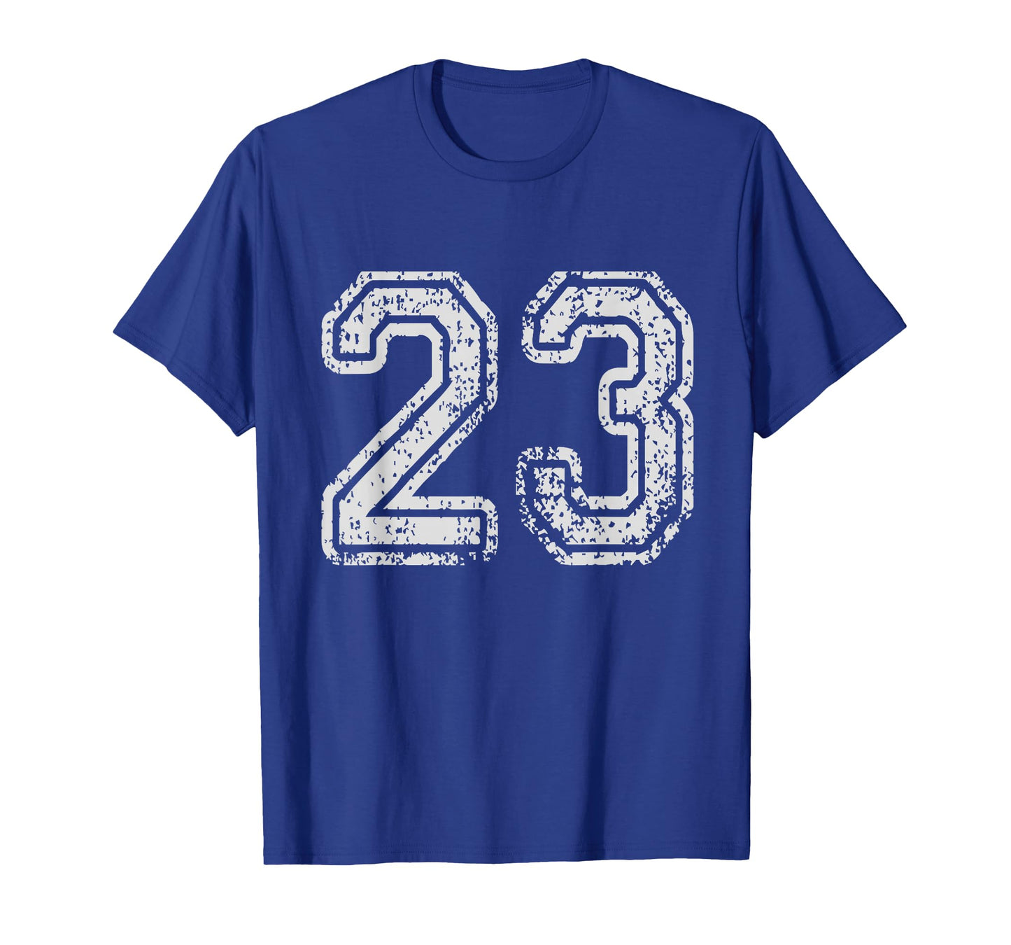 Team Jersey Uniforms Number 23 School Sports 23rd Birthday T-Shirt