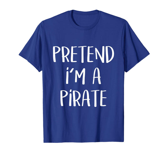 Pirate Costume Party Co. Unisex-All Ages Funny Halloween Pirate T-Shirt, Black, Small, Short Sleeve, Cotton 100%