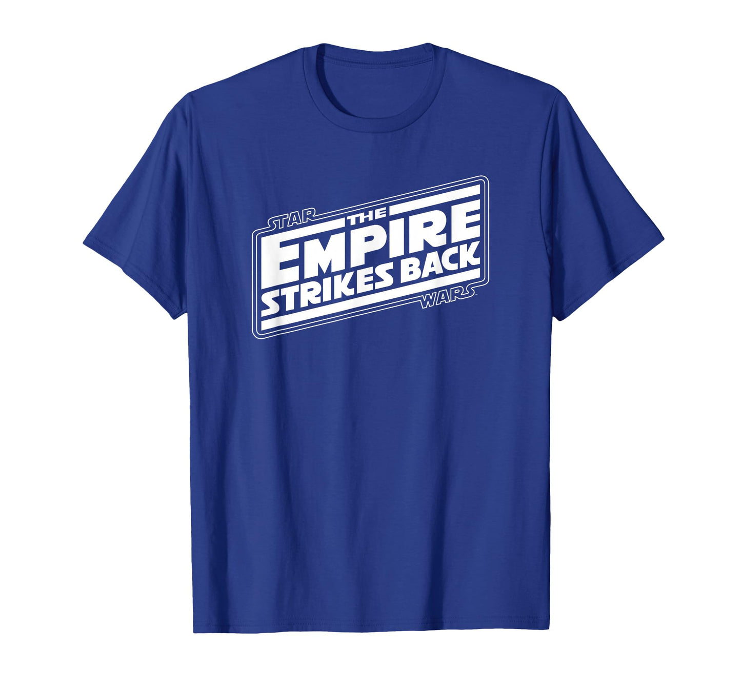 Star Wars The Empire Strikes Back Angled Movie Logo T-Shirt T-Shirt