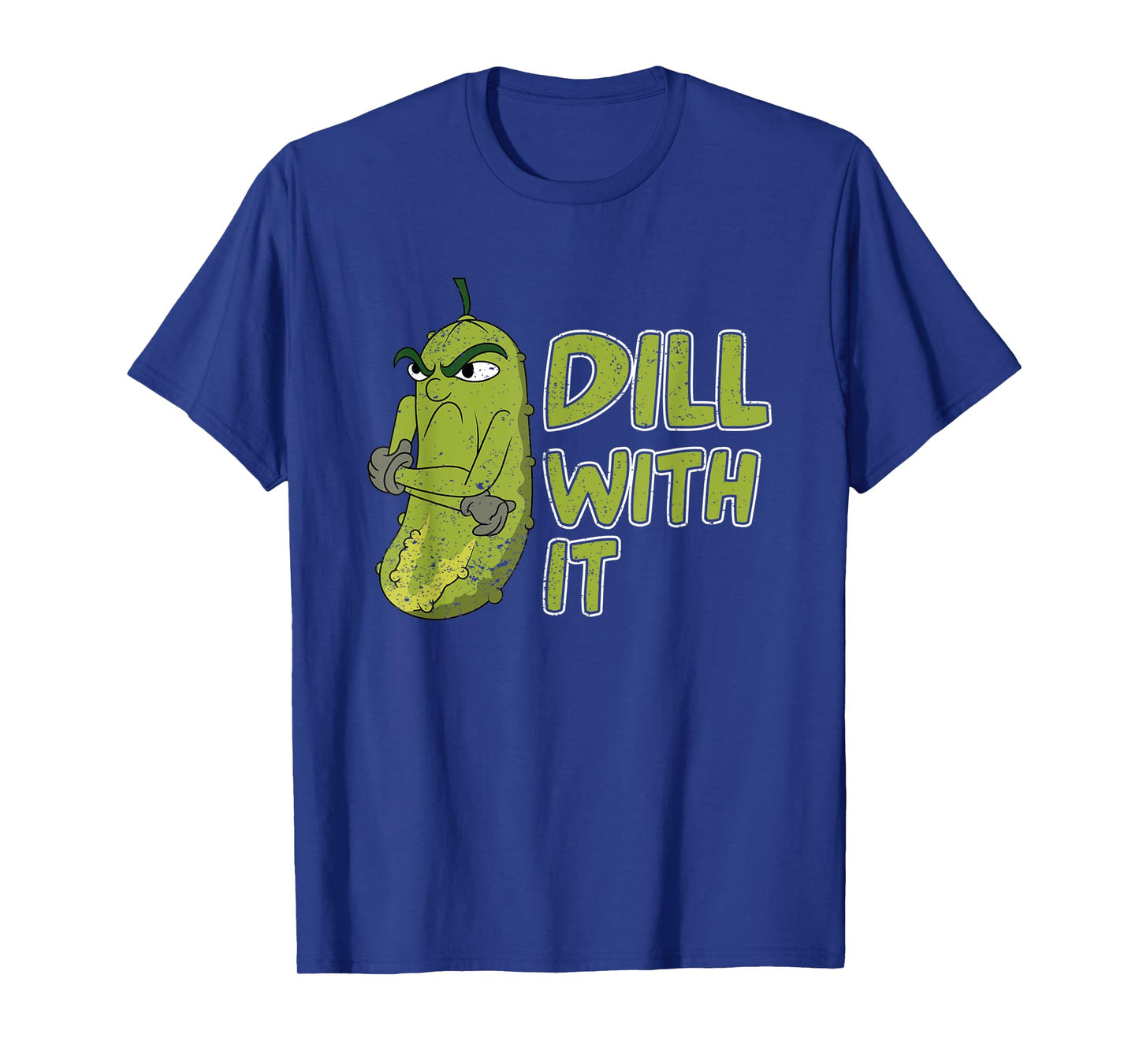 Funny Cucumber Dill With It Veggie Lover Vegetable Pickle T-Shirt