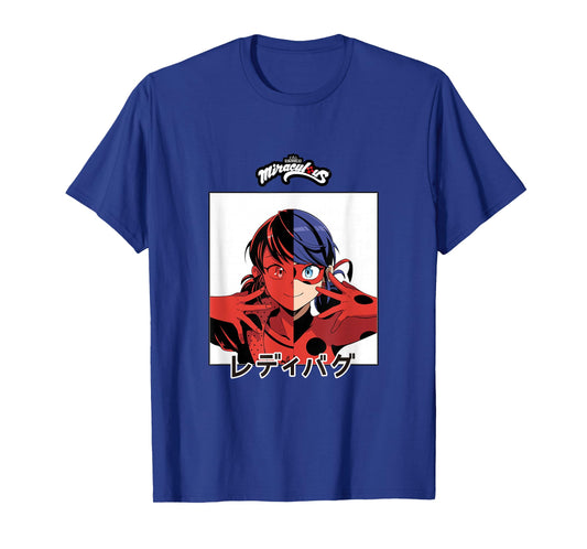 Miraculous Ladybug vs Marinette Manga T-Shirt