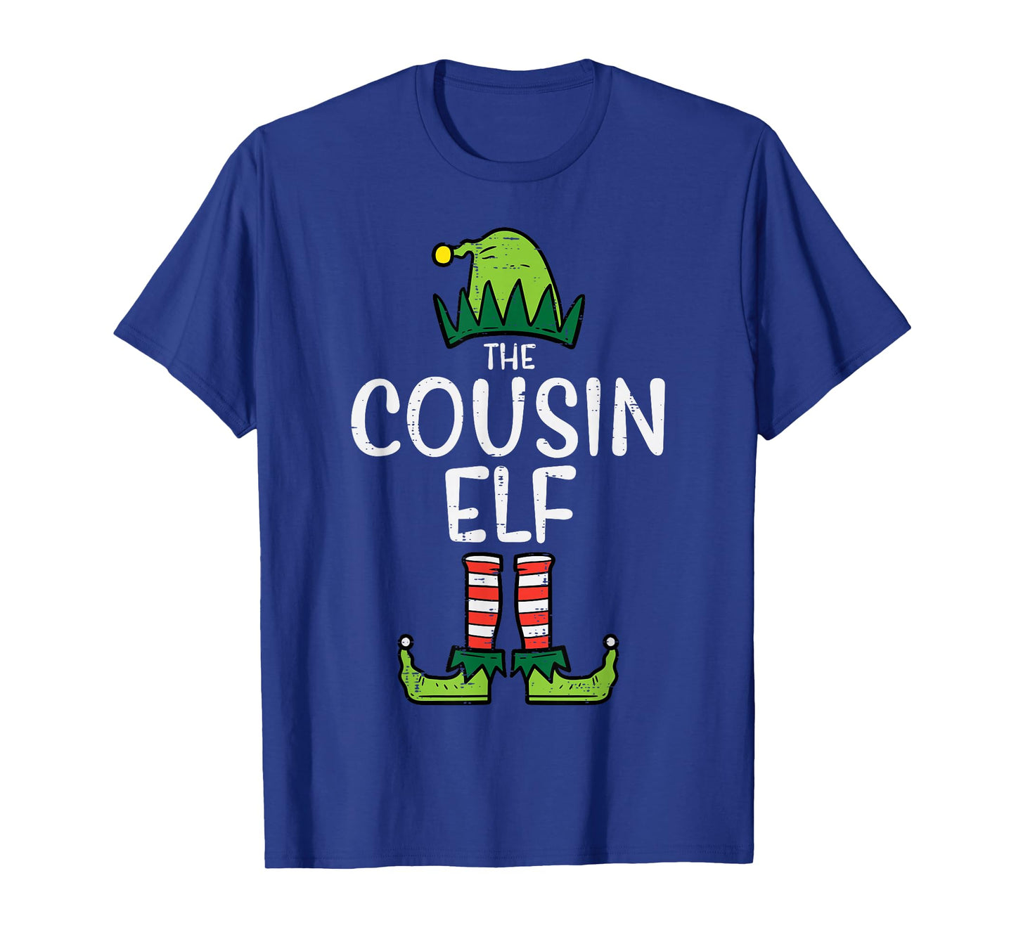 Cousin Elf Xmas Matching Christmas For Family Boys Kids T-Shirt