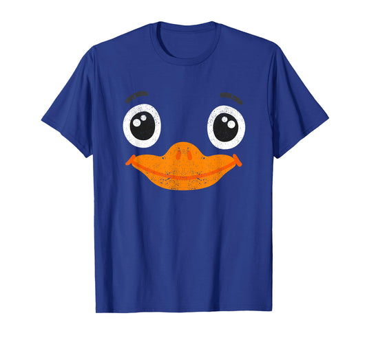 Halloween Duck Face Costume Animals Cute Easy Ducks Lovers T-Shirt